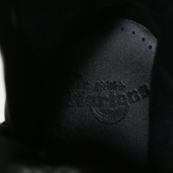 DR MARTEN'S Jadon Black Velvet Platform Zip/Lace Up Boots 12 US Wmn 11 US Men - Picture 14 of 14